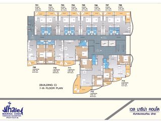 Condo en venta de 1 habitaciones en Na Jomtien, Pattaya