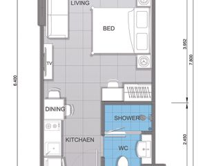 Condo en venta de 1 habitaciones en Na Jomtien, Pattaya