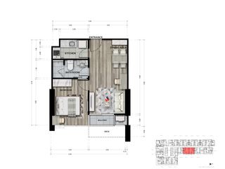 À vendre 1 chambre condo à Yan Nawa, Bangkok