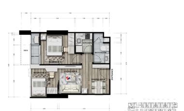 For sale 1 bed condo in Yan Nawa, Bangkok