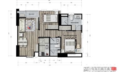 For sale 2 bedrooms condo in Yan Nawa, Bangkok