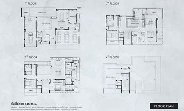For sale 4 bedrooms house in Bang Kapi, Bangkok