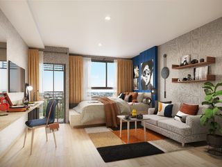 Продажа 1 кровать кондо в Mueang Samut Prakan, Самутпракан