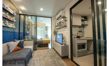 À vendre 1 chambre condo à Huai Khwang, Bangkok