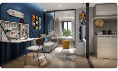 À vendre 1 chambre condo à Huai Khwang, Bangkok