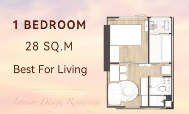 For sale 1 bed condo in Bang Kapi, Bangkok
