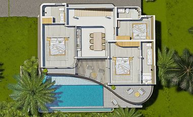 Продажа 3 спальни дом в Самуи, Сураттани