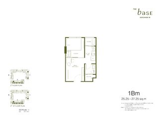 À vendre 1 chambre condo à Din Daeng, Bangkok