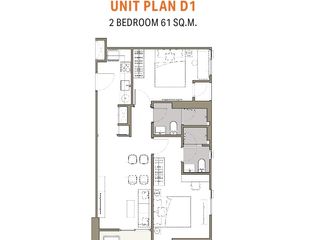 Wohnung zum Kauf mit 2 Zimmer in Bang Rak, Bangkok