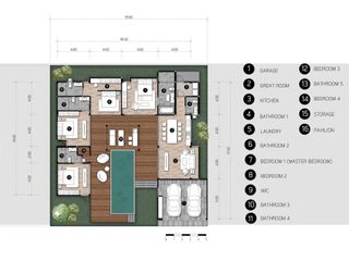 For sale 4 bedrooms house in Ko Samui, Surat Thani