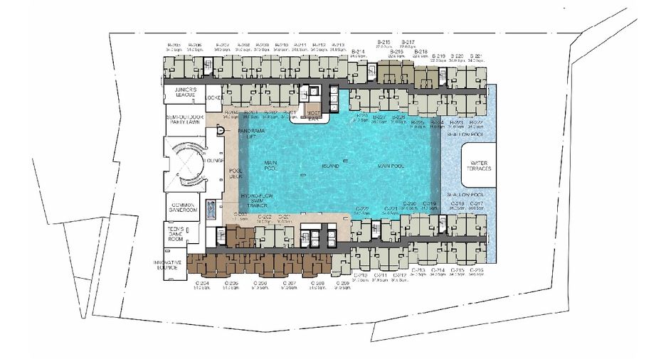 À vendre 1 chambre condo à Jomtien, Pattaya