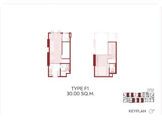 For sale 1 bed condo in Din Daeng, Bangkok