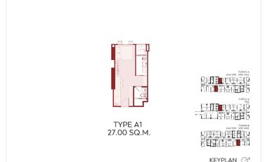 Wohnung zum Kauf mit 1 Zimmer in Din Daeng, Bangkok