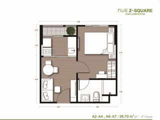 Condo en venta de 1 habitaciones en Prawet, Bangkok
