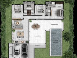 For sale 3 bedrooms house in Hua Hin, Prachuap Khiri Khan