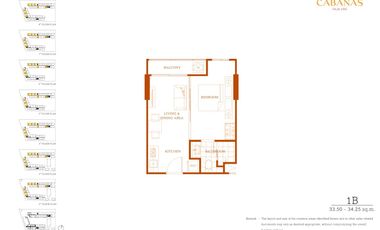 À vendre 1 chambre condo à Hua Hin, Prachuap Khiri Khan