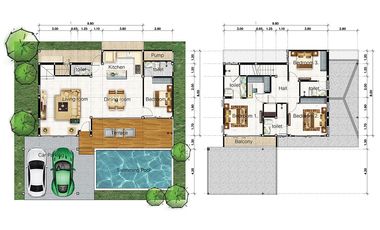 For sale 4 bedrooms house in South Pattaya, Pattaya