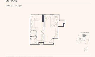 Condo en venta de 1 habitaciones en Khlong Toei, Bangkok