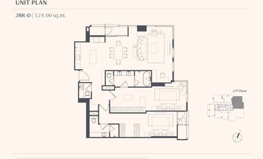 Condo en venta de 2 habitaciones en Khlong Toei, Bangkok