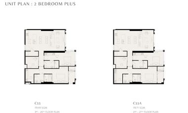Wohnung zum Kauf mit 2 Zimmer in Sathon, Bangkok