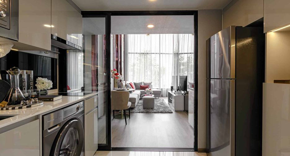 Wohnung zum Kauf mit 1 Zimmer in Huai Khwang, Bangkok