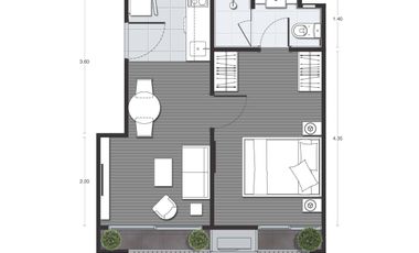 Condo en venta de 1 habitaciones en Phaya Thai, Bangkok
