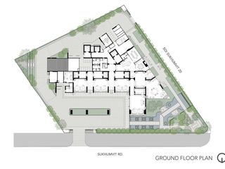 Condo en venta de 3 habitaciones en Khlong Toei, Bangkok