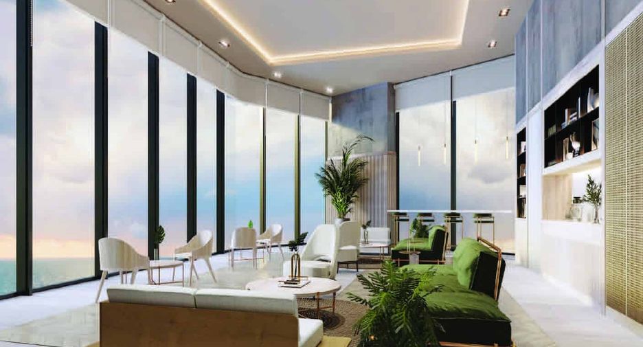 À vendre 2 chambres condo à Jomtien, Pattaya