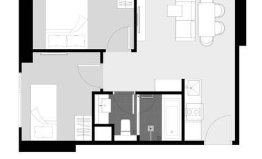 À vendre 2 chambres condo à Watthana, Bangkok