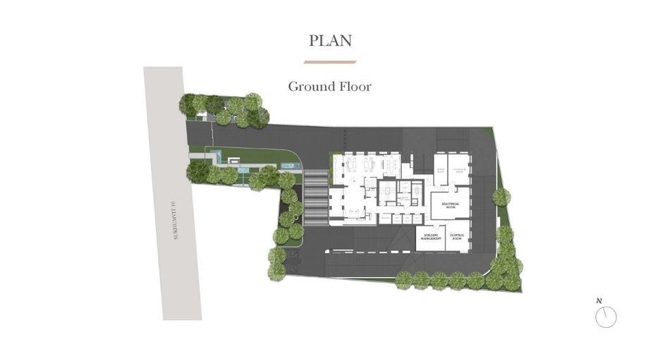 Condo en venta de 3 habitaciones en Khlong Toei, Bangkok