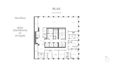 For sale 4 ベッドルーム condo in Khlong Toei, Bangkok