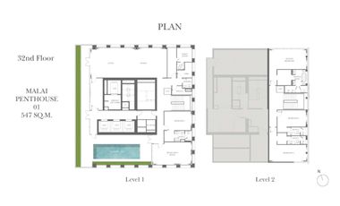 For sale 4 ベッドルーム condo in Khlong Toei, Bangkok