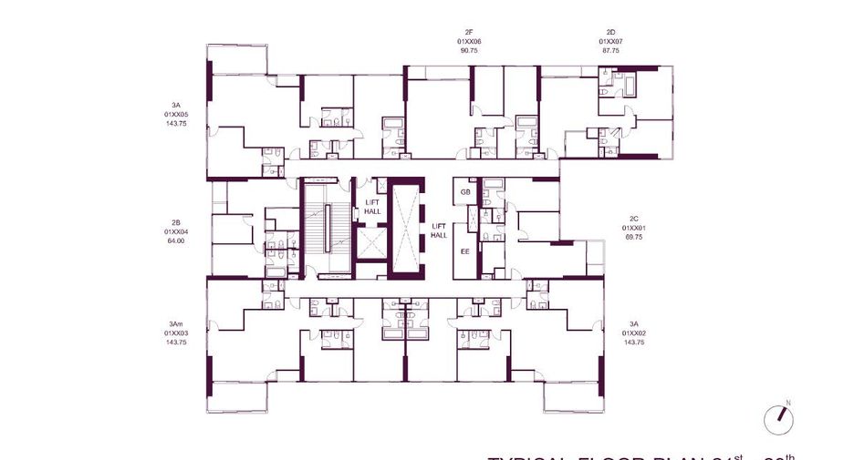 Wohnung zum Kauf mit 2 Zimmer in Sathon, Bangkok