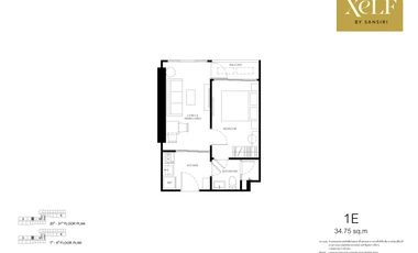 Wohnung zum Kauf mit 1 Zimmer in Khlong Toei, Bangkok