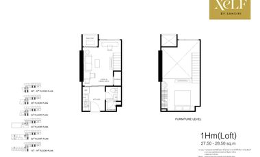 Wohnung zum Kauf mit 1 Zimmer in Khlong Toei, Bangkok