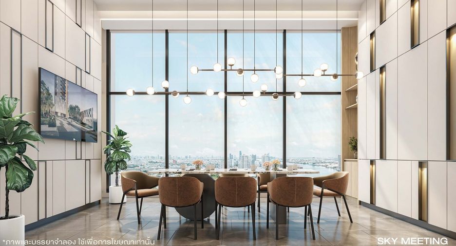 À vendre 1 chambre condo à Thon Buri, Bangkok