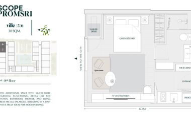 For sale 1 bed condo in Watthana, Bangkok
