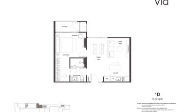 For sale 1 bed condo in Khlong Toei, Bangkok