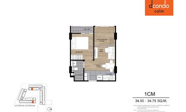 Продажа 1 кровать кондо в Банг Капи, Бангкок