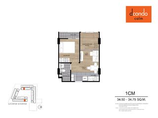 Продажа 1 кровать кондо в Банг Капи, Бангкок