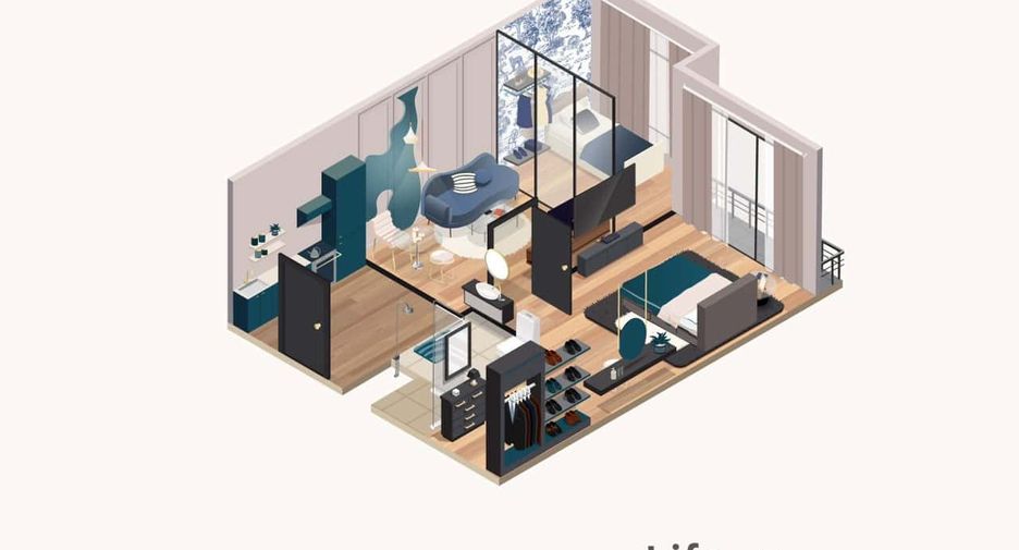 For sale 1 bed condo in Khlong San, Bangkok