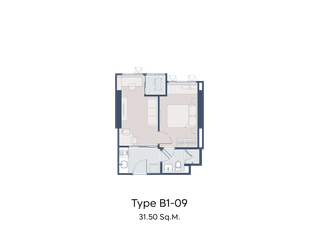 Wohnung zum Kauf mit 2 Zimmer in Khlong San, Bangkok