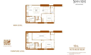 Wohnung zum Kauf mit 2 Zimmer in Ratchathewi, Bangkok