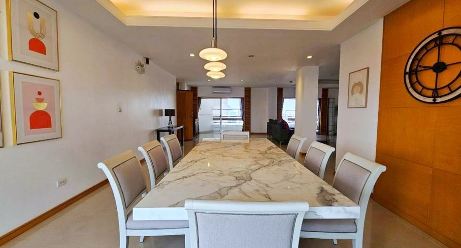 For rent 3 bedrooms condo in Sathon, Bangkok