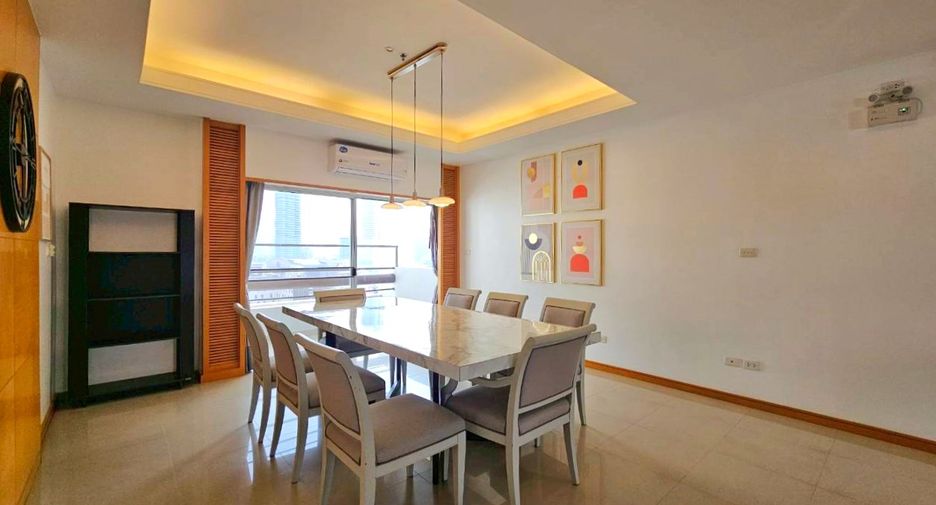 For rent 3 bedrooms condo in Sathon, Bangkok
