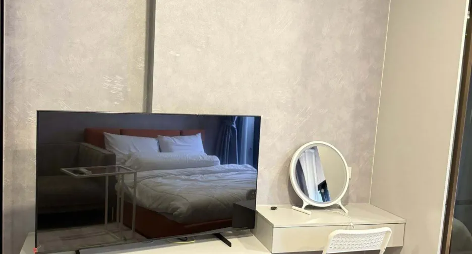 For sale and for rent studio condo in Huai Khwang, Bangkok