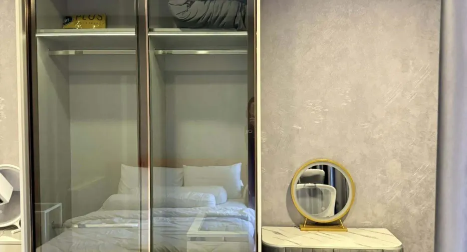 For sale and for rent studio condo in Huai Khwang, Bangkok