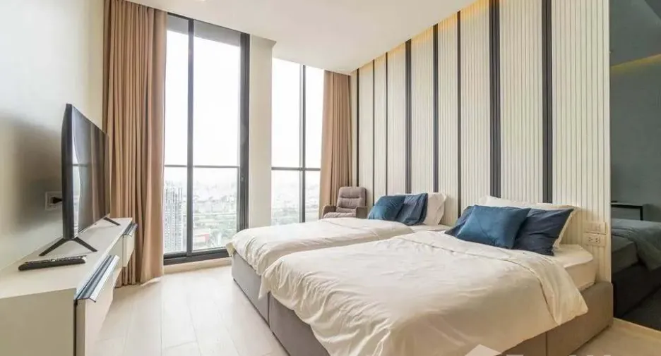 Wohnung zur Miete mit 2 Zimmer in Pathum Wan, Bangkok