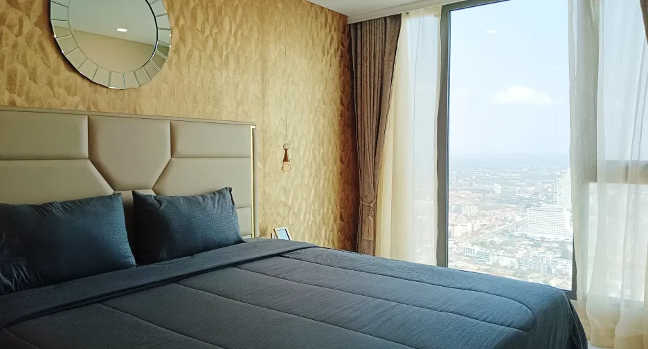 For sale and for rent 1 bed condo in Bang Lamung, Chonburi