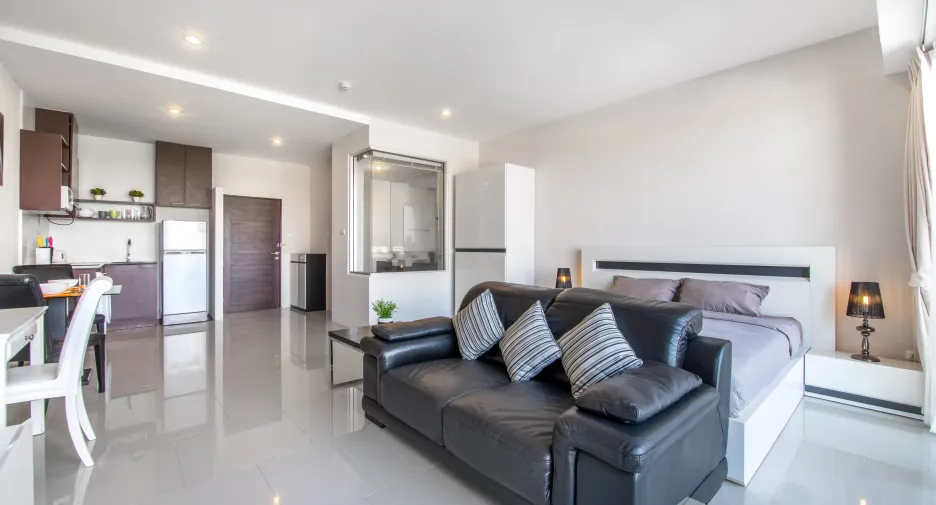 For rent studio condo in Mueang Phuket, Phuket